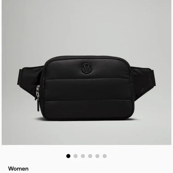 Black Lululemon Quilted Belt Bag - Picture 5 of 5
